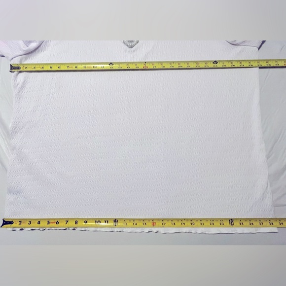 Ashley Stewart blouse Cold Shoulder Tunic Top Embellished sparkling crystals - Picture 13 of 13